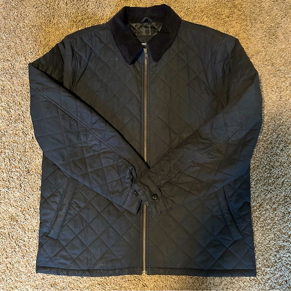 Men's J. Crew Black Quilted Jacket - Picture 3 of 8